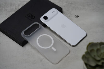 Frosted White Magsafe Ultra Thin Case For iPhone Air/17 (Without Camera Cutout)