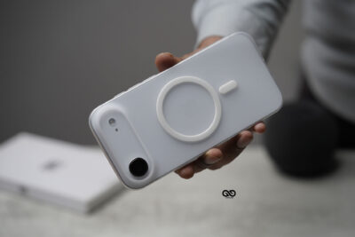 Frosted White Magsafe Ultra Thin Case For iPhone Air/17 (Without Camera Cutout)