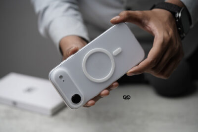 Frosted White Magsafe Ultra Thin Case For iPhone Air (Camera Cutout)