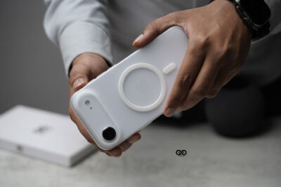 Frosted White Magsafe Ultra Thin Case For iPhone Air/17 (Without Camera Cutout)