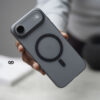 Space Grey Magsafe Ultra Thin Case For iPhone Air (Camera Cutout)