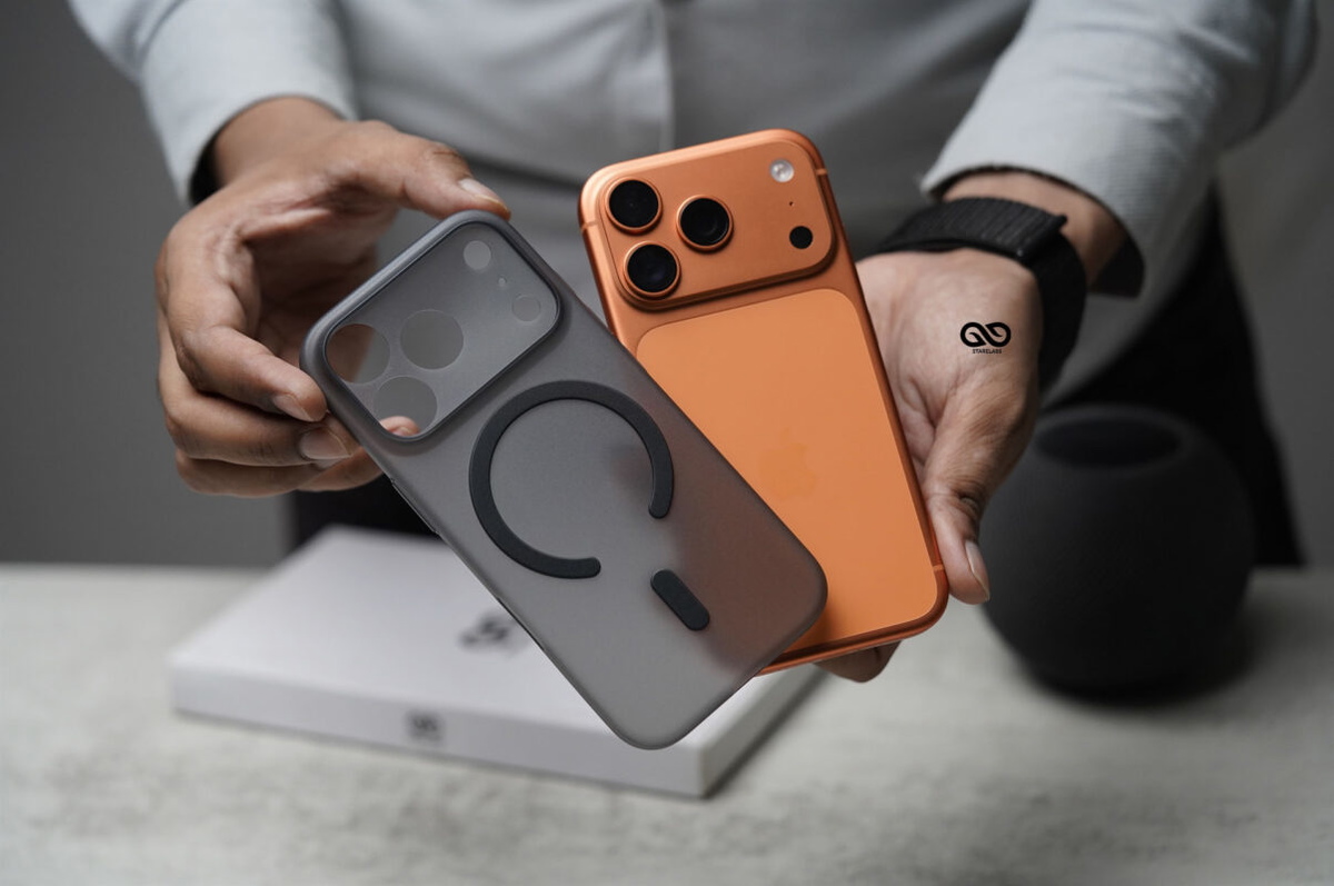 Space Grey Magsafe Ultra Thin Case For iPhone 17 Pro/17 Pro Max