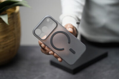 Space Grey Magsafe Ultra Thin Case For iPhone 17 Pro/17 Pro Max