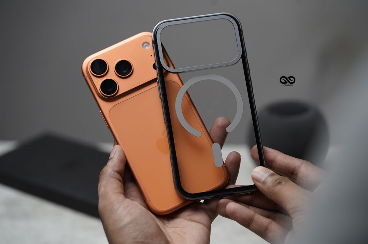 Magsafe Transparent Fiber Case For iPhone 17/17 Pro/17 Pro Max