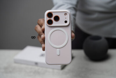 White Magsafe Ultra Thin Case For iPhone Air/17 Pro/17 Pro Max. (Camera Cutout)