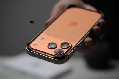 Natural Titanium Fiber Bumper for iPhone 17 Pro Max (Bumper, not a Case)