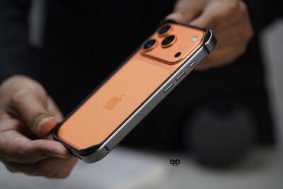 Silver Fiber Bumper for iPhone 17 Pro (Bumper, not a Case)