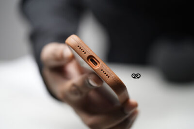 Slim PU Leather Case with Rubberized Interior (Magsafe Compatible) For iPhone Air/17/17Pro/17ProMax