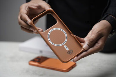 Slim PU Leather Case with Rubberized Interior (Magsafe Compatible) For iPhone Air/17/17Pro/17ProMax