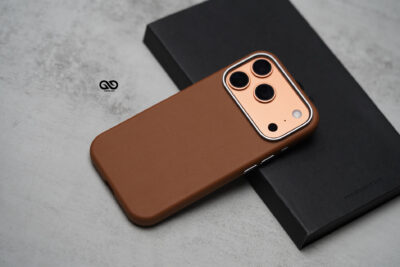 Slim PU Leather Case with Rubberized Interior (Magsafe Compatible) For iPhone Air/17/17Pro/17ProMax