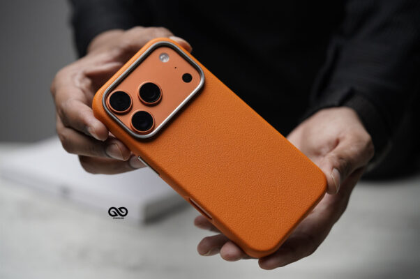 Slim PU Leather Case with Rubberized Interior (Magsafe Compatible) For iPhone Air/17/17Pro/17ProMax