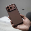 Space Grey Ultra Thin Case For iPhone Air/17 Pro/17 Pro Max (Camera Cutout)