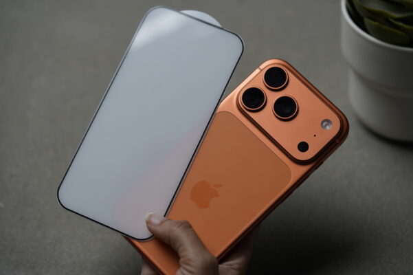 Dust Grill Tempered Glass for iPhone 17 Series