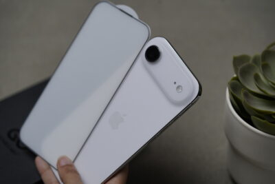 Dust Grill Tempered Glass for iPhone 17 Series