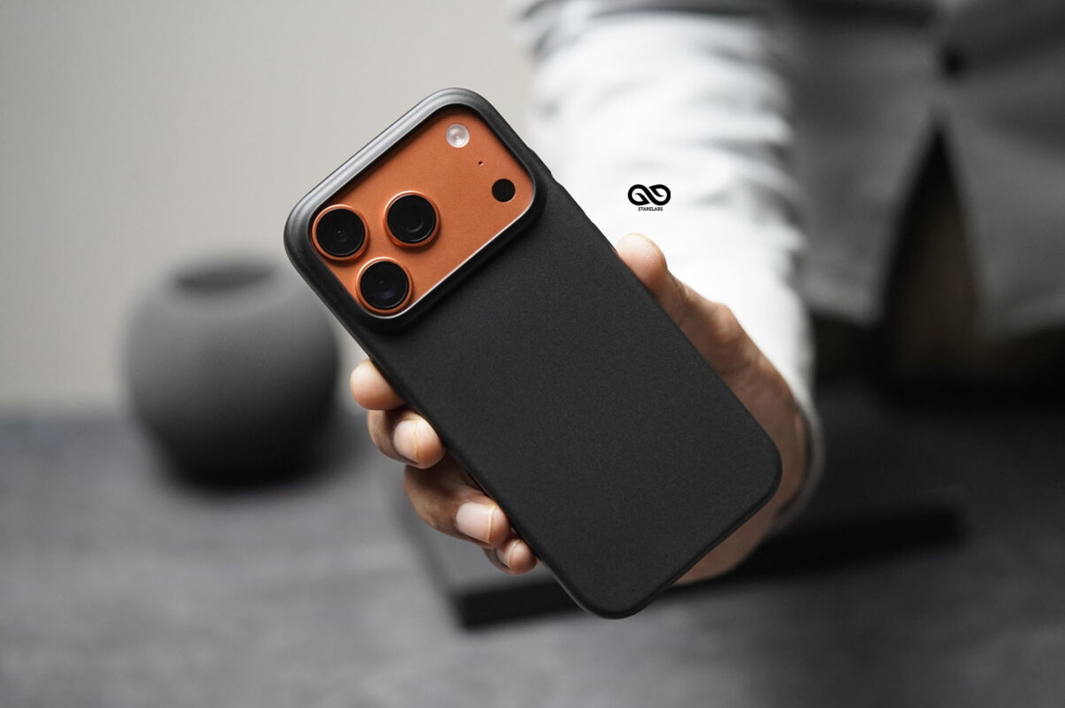 Dark Black Ultra Thin Case For iPhone Air/17/17Pro/17ProMax (Without Camera Cutout)
