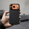 Dark Black Ultra Thin Case For iPhone Air/17/17Pro/17ProMax (Without Camera Cutout)