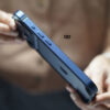Deep Blue Fiber Bumper for iPhone 17 Pro (Bumper, not a Case)