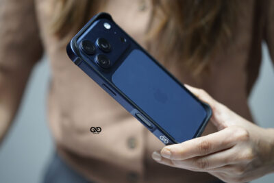 Deep Blue Fiber Bumper for iPhone 17 Pro (Bumper, not a Case)