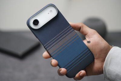 Magsafe Dune Blue Real Aramid Carbon Fiber Case For iPhone Air