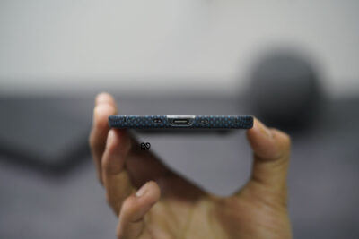 Magsafe Dune Blue Real Aramid Carbon Fiber Case For iPhone Air