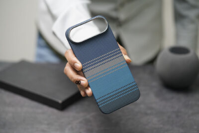 Magsafe Dune Blue Real Aramid Carbon Fiber Case For iPhone Air