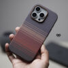 MagSafe Tangerine Orange Drop Proof Aramid Case For iPhone 16 Pro Max