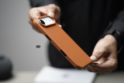 MagSafe Vegan Leather Case with Action Button