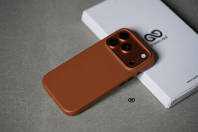 MagSafe Vegan Leather Case with Action Button