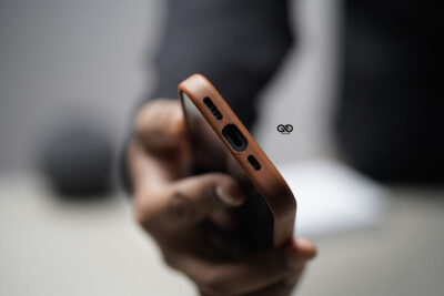 MagSafe Vegan Leather Case with Action Button