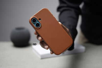 MagSafe Vegan Leather Case with Action Button