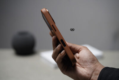 MagSafe Vegan Leather Case with Action Button