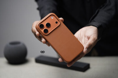 MagSafe Vegan Leather Case with Action Button