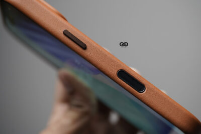 MagSafe Vegan Leather Case with Action Button