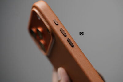 MagSafe Vegan Leather Case with Action Button