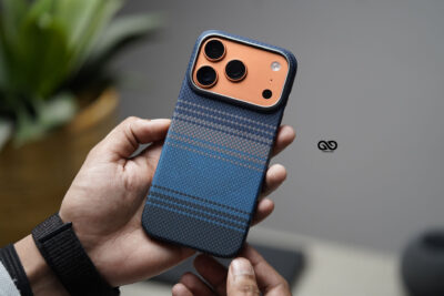 Magsafe Dune Blue Real Aramid Carbon Fiber Case For iPhone 17 Pro