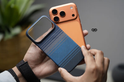 Magsafe Dune Blue Real Aramid Carbon Fiber Case For iPhone 17 Pro