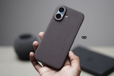 Magsafe Polar Desert Real Aramid Carbon Fiber Case For iPhone 17