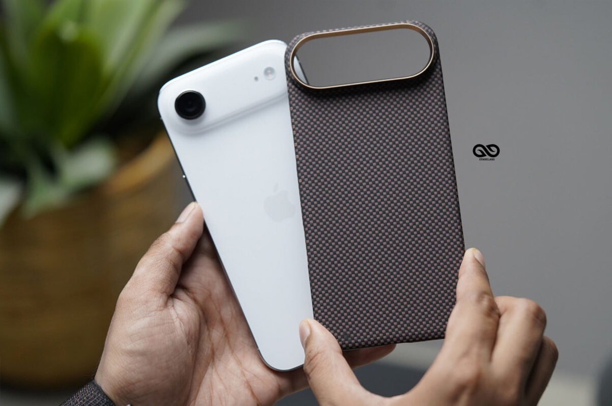 Magsafe Polar Desert Real Aramid Carbon Fiber Case For iPhone Air