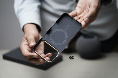 Magsafe Polar Desert Real Aramid Carbon Fiber Case For iPhone 17 Pro