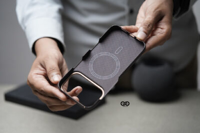 Magsafe Polar Desert Real Aramid Carbon Fiber Case For iPhone 17 Pro