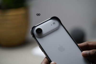 Silver Fiber Bumper for iPhone Air (Bumper, not a Case)