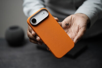 Slim PU Leather Case with Rubberized Interior (Magsafe Compatible) For iPhone Air/17/17Pro/17ProMax