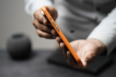 Slim PU Leather Case with Rubberized Interior (Magsafe Compatible) For iPhone Air/17/17Pro/17ProMax