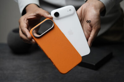 Slim PU Leather Case with Rubberized Interior (Magsafe Compatible) For iPhone Air/17/17Pro/17ProMax