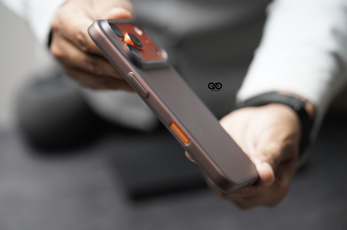 Space Grey Ultra Thin Case For iPhone Air/17/17Pro/17ProMax (Without Camera Cutout)