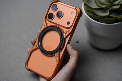 Titanium Armored Bumper with Kickstand Feature For iPhone 17/17PRO/17PROMAX