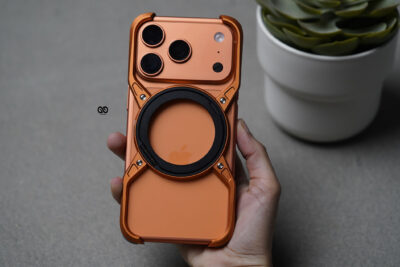 Titanium Armored Bumper with Kickstand Feature For iPhone 17/17PRO/17PROMAX