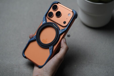 Titanium Armored Bumper with Kickstand Feature For iPhone 17/17PRO/17PROMAX