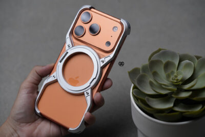 Titanium Armored Bumper with Kickstand Feature For iPhone 17/17PRO/17PROMAX