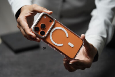 MagSafe Transparent Slim Hard Case With Kickstand For iPhone 17/Air/17 Pro/ 17 Pro Max (Non Yellowing)